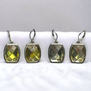 Vintage Joan Rivers Rhinestone Earrings